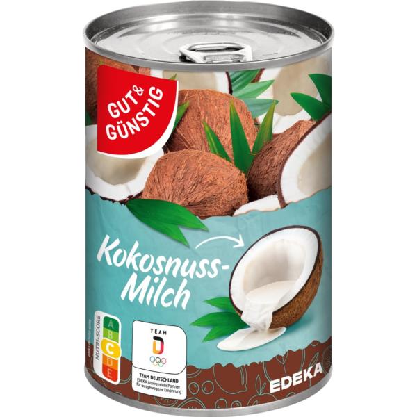 Gut&Günstig Kokosnussmilch 400ml