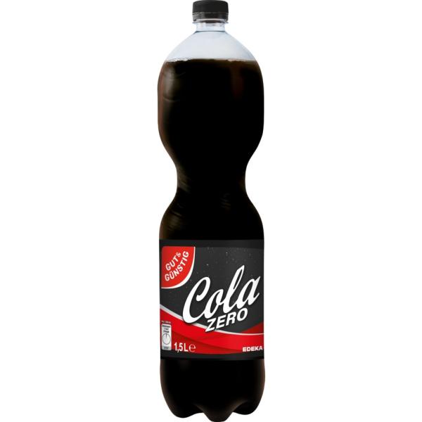 Gut&Günstig Cola Zero 1,5L (EINWEG)