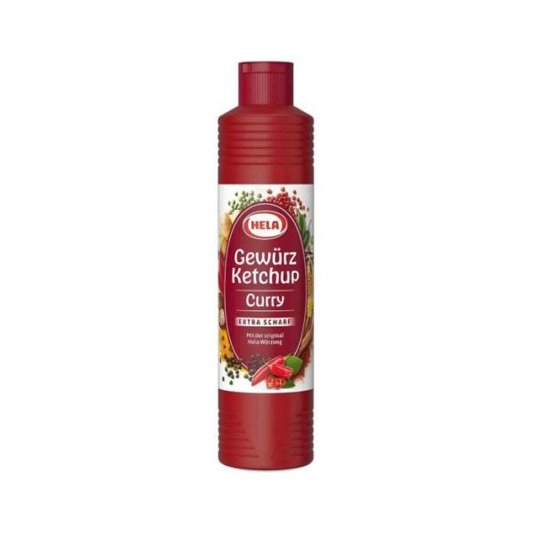 Hela Curry Gewürz Ketchup (scharf) 800ml