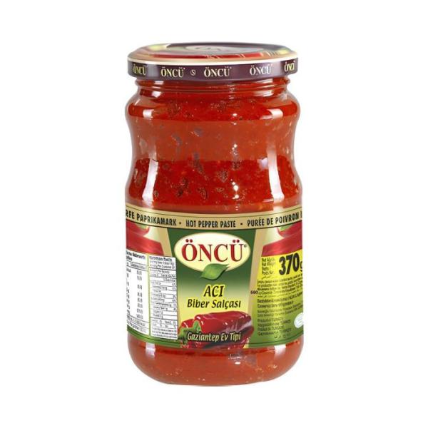 Öncü Paprikamark Glas (scharf) 370g