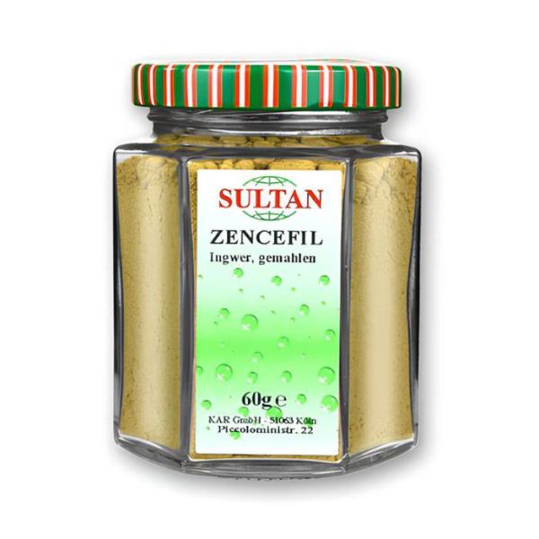 Sultan Ingwer gemahlen 60g