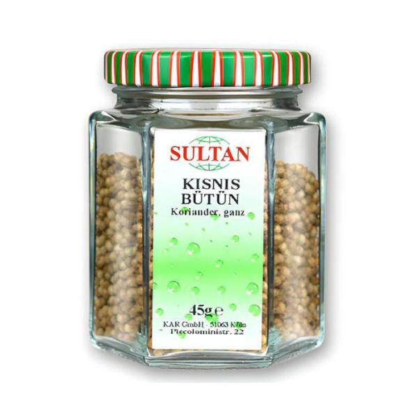 Sultan Koriander ganz 45g