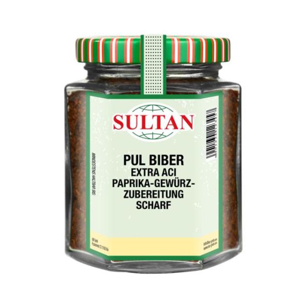 Sultan Paprikagewürz scharf Pul Biber 75g