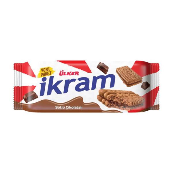 Ülker ikram Kekse mit Schoko 84g