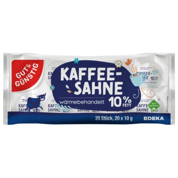 G&G Kaffeesahne 20x10g=200g