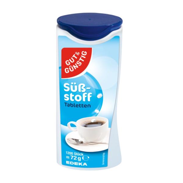 G&G Süßstofftabletten 1200 stück 72g