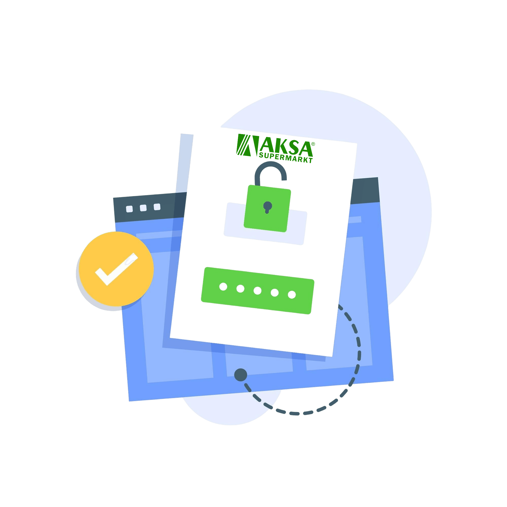 Melde dich in deinem Konto an