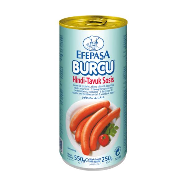 Efepasa Burcu Geflügelwürstchen 250g
