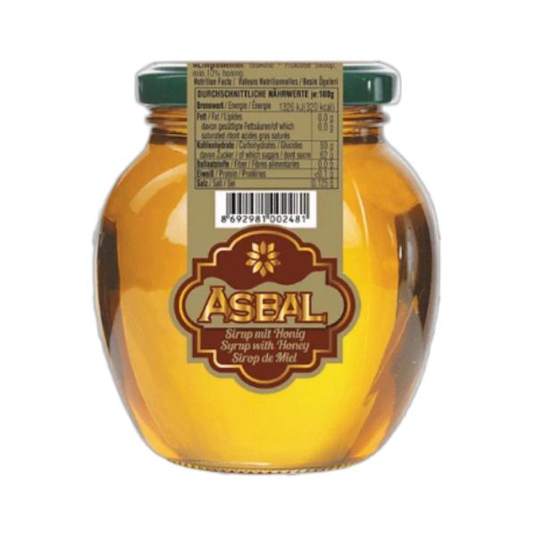Asbal Sirup mit Wabenstück 480g