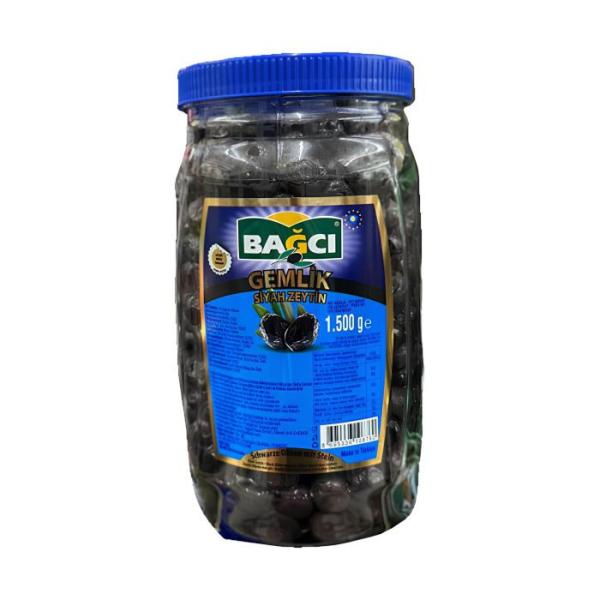 Bağcı Schwarze Oliven 1500g