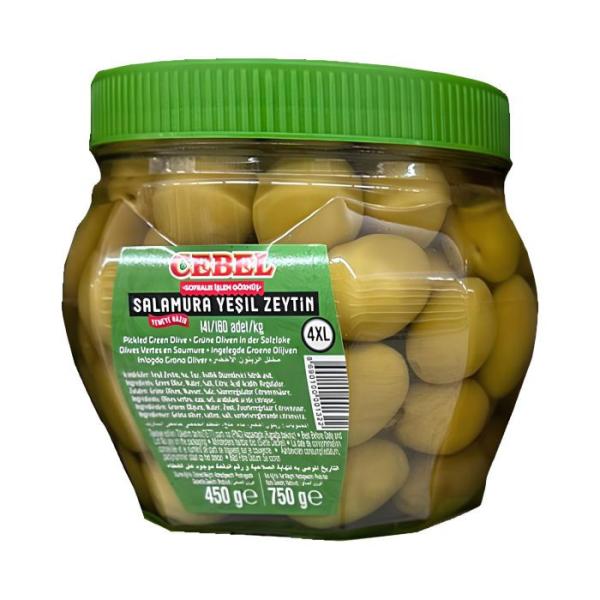 Cebel Grüne Oliven 450g