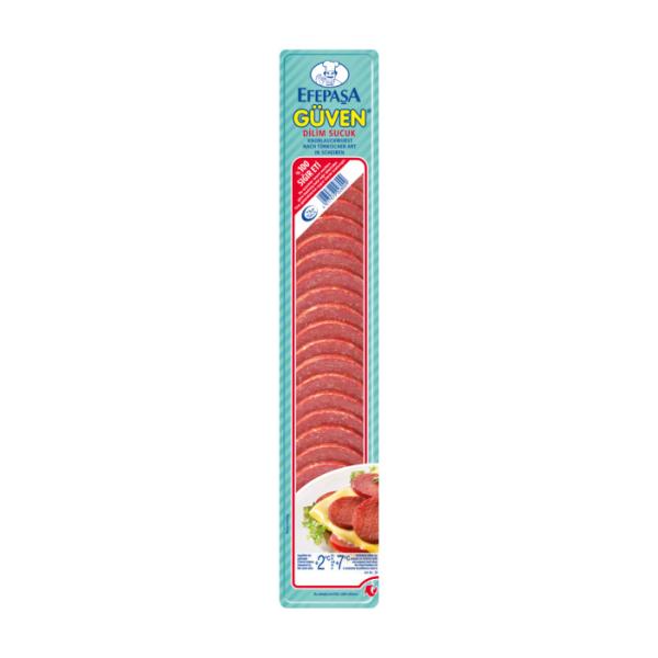 Efepaşa Knoblauchwurst (geschnitten) 200g