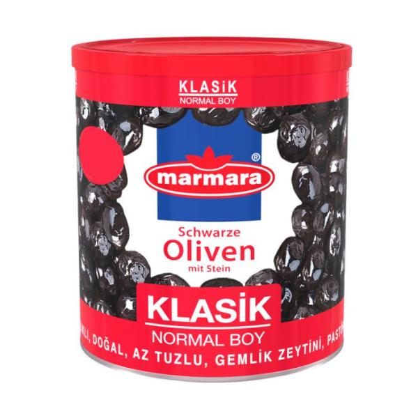 Marmara Schwarze Oliven KLASIK 400g