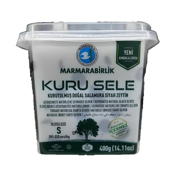 Marmarabirlik Schwarze Oliven (S) 400g