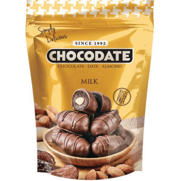 Chocodate Datteln mit Schokolade Milk Dubai 90g