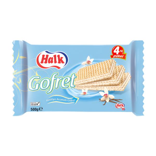 Halk Waffeln mit Vanille 500g
