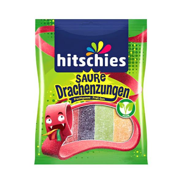 Hitschies Saure Drachenzungen bunt 125g