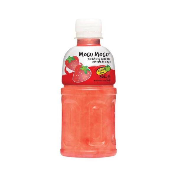 Mogu Mogu Erdbeergetränk 320ml (EINWEG)