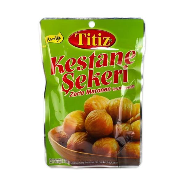 Titiz Zarte Maronen gesüßt 125g