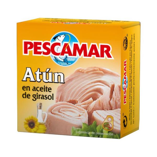 Pescamar Thunfisch in Sonnenblumenöl 80g