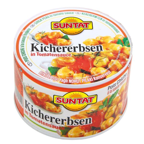 Suntat Kichererbsen in Tomaten 400g