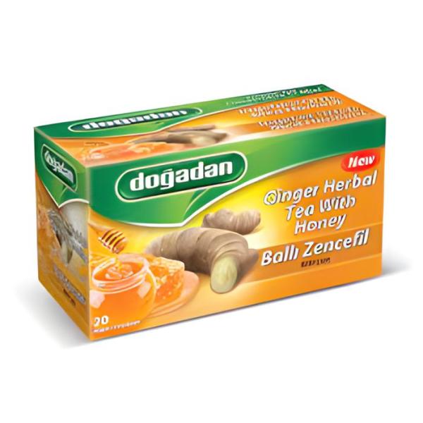 Dogadan Honig Ingwer Kräutertee 20x2g=40g